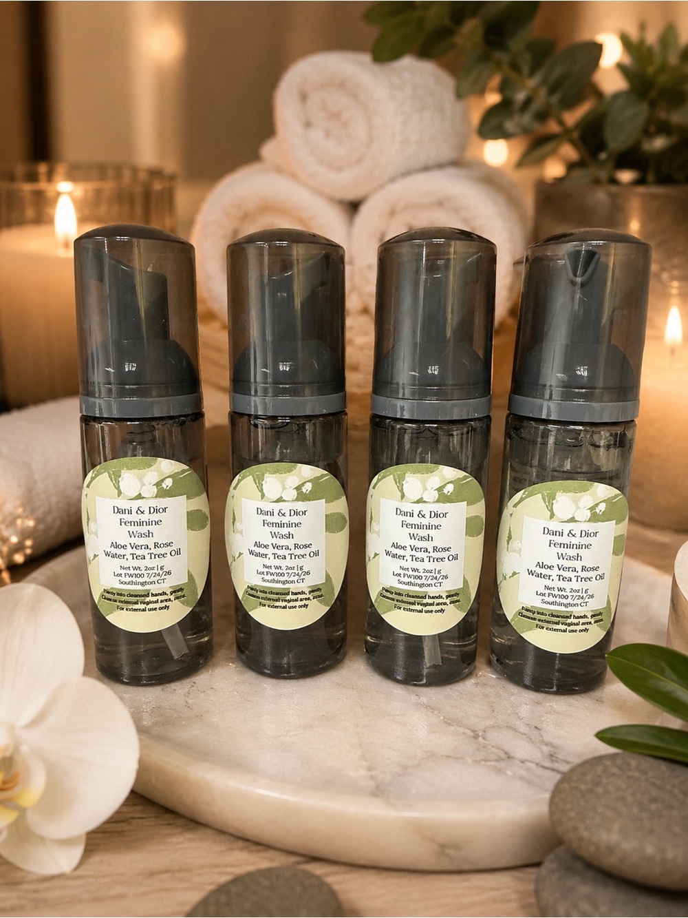 Natural Foaming Yoni Feminine Wash- quantity 1
